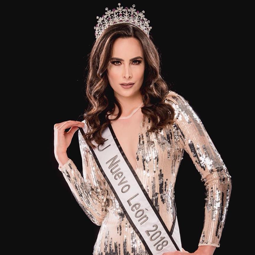 Meet Claudia Lozano Domínguez Mexicana Universal Nuevo León 2018 for Mexicana Universal 2019